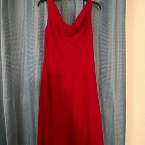 Jones New York Red No sleeve dress petite